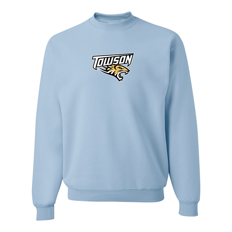Men's Towson Tigers  JERZEES NuBlend Crewneck Sweatshirt