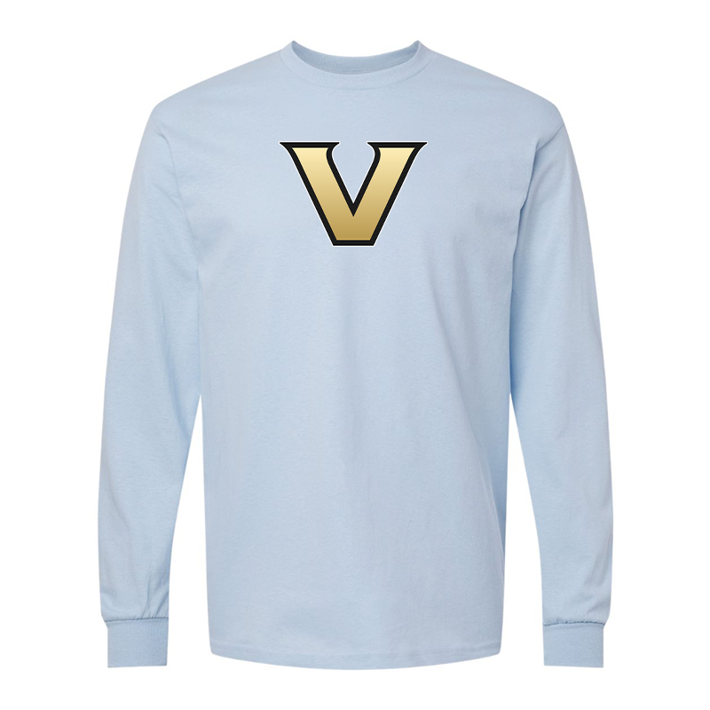 Men's Vanderbilt Commodores Gildan Heavy Cotton Long Sleeve T-Shirt