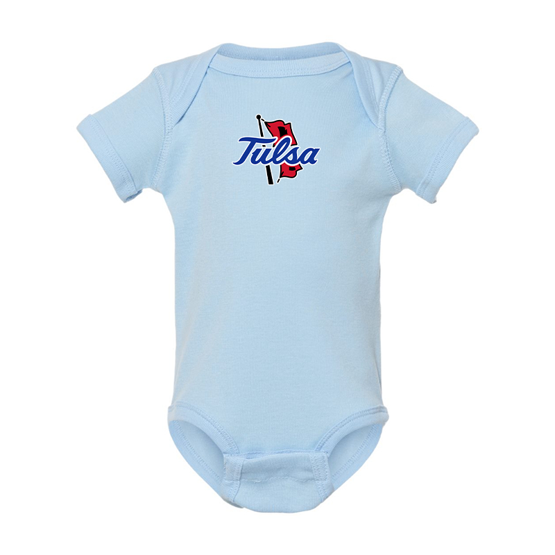 Tulsa Golden Hurricane  Rabbit Skins Infant Baby Rib Bodysuit