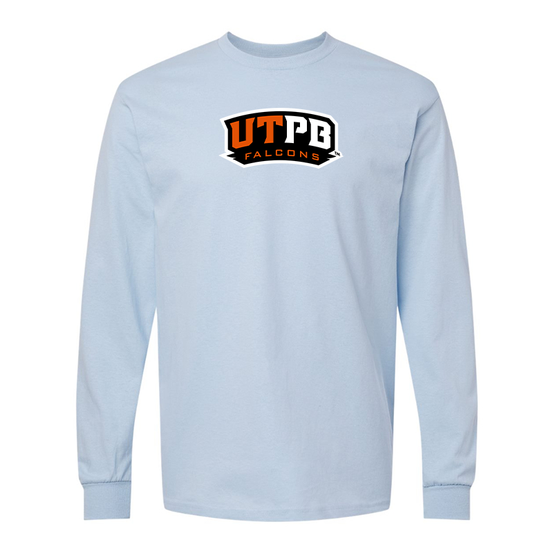 Men's  UTPB Falcons Gildan Heavy Cotton Long Sleeve T-Shirt