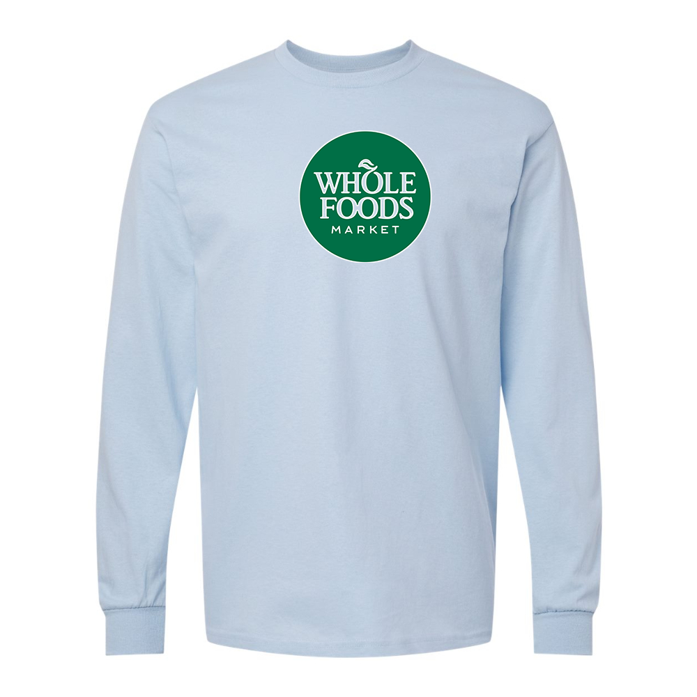 Men's Whole Foods Market Gildan Heavy Cotton Long Sleeve T-Shirt
