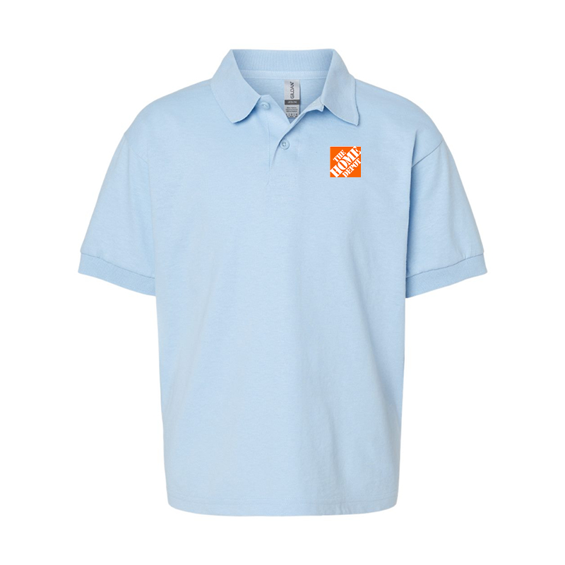 Youth The Home Depot Gildan Dry Blend Jersey Polo