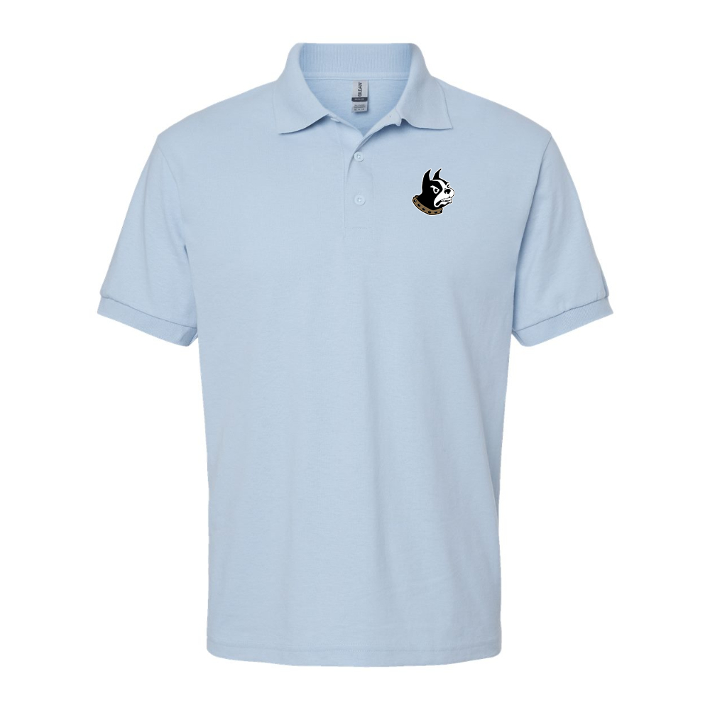 Men's Wofford Terriers  Gildan Dry Blend Jersey Polo