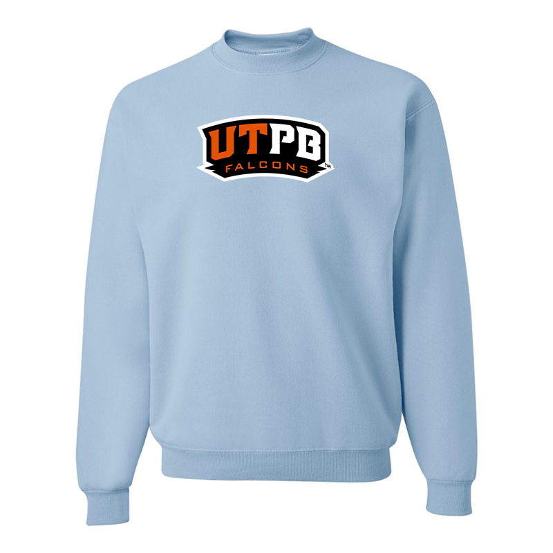 Men's UTPB Falcons JERZEES NuBlend Crewneck Sweatshirt