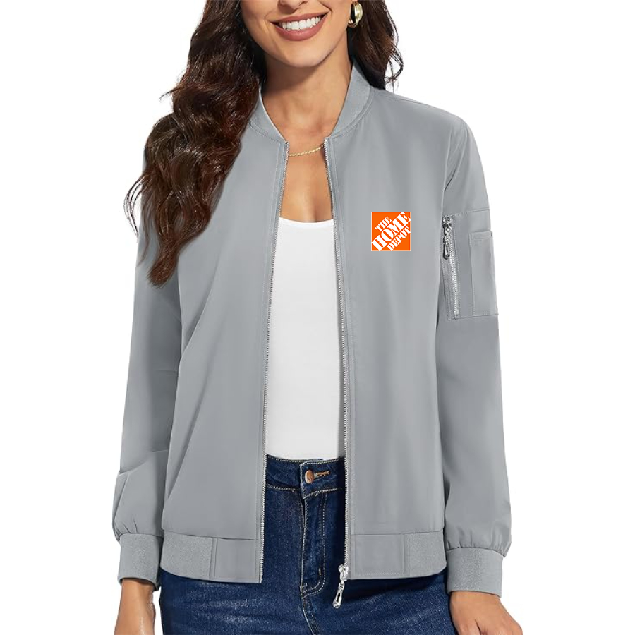 Women's The Home Depot Premium Bomber Jacket Outerwear