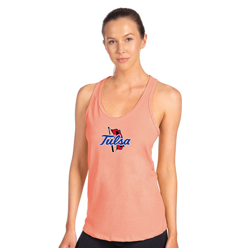 Women's Tulsa Golden Hurricane Next Level Ideal Racerback Tank