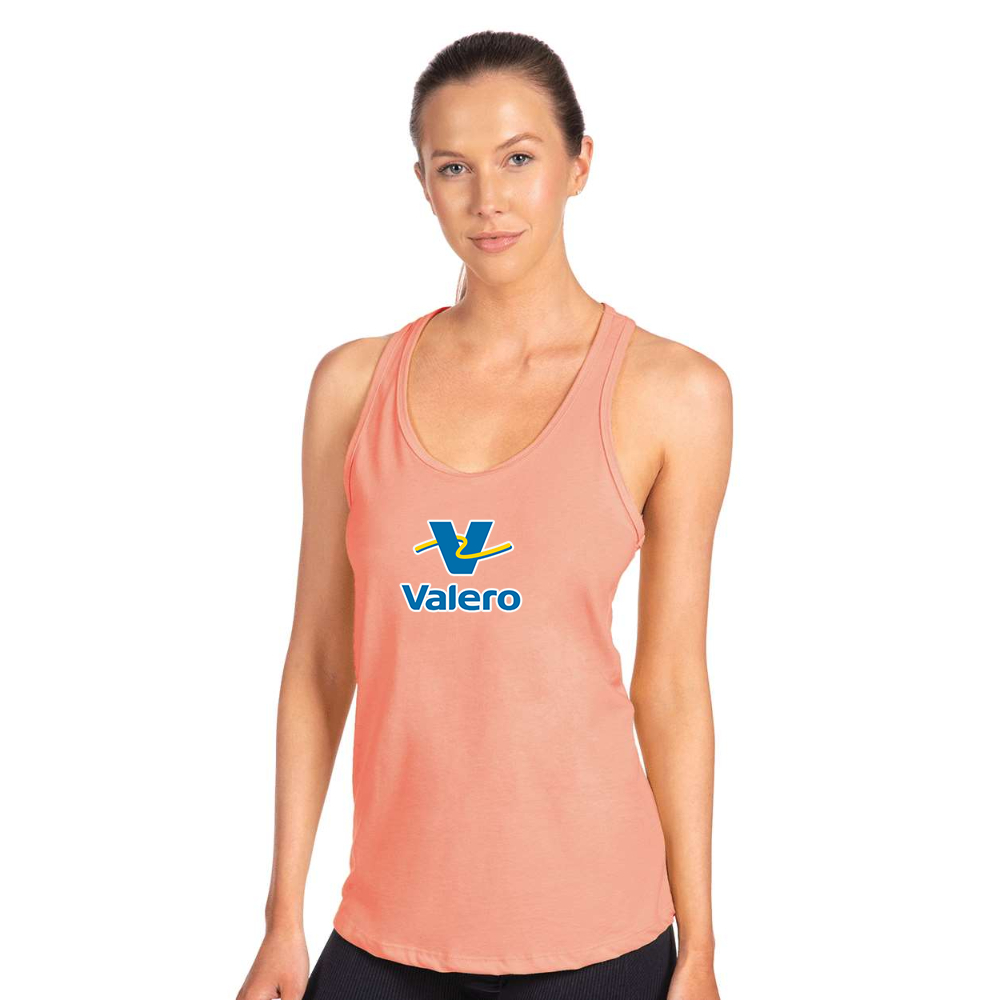 Women's Valero Gas Station Next Level Ideal Racerback Tank