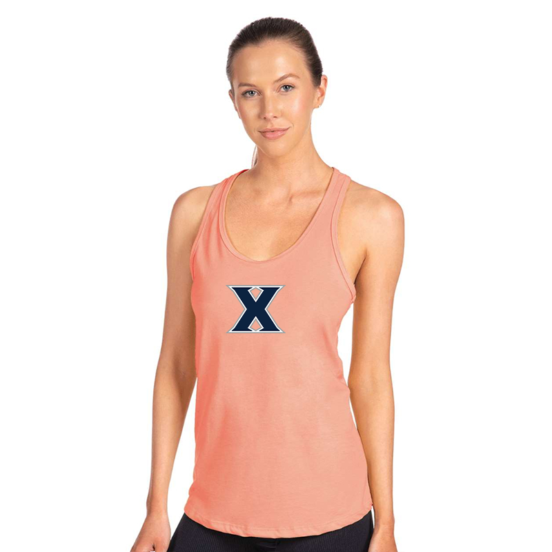 Women's Xavier Musketeers Next Level Ideal Racerback Tank
