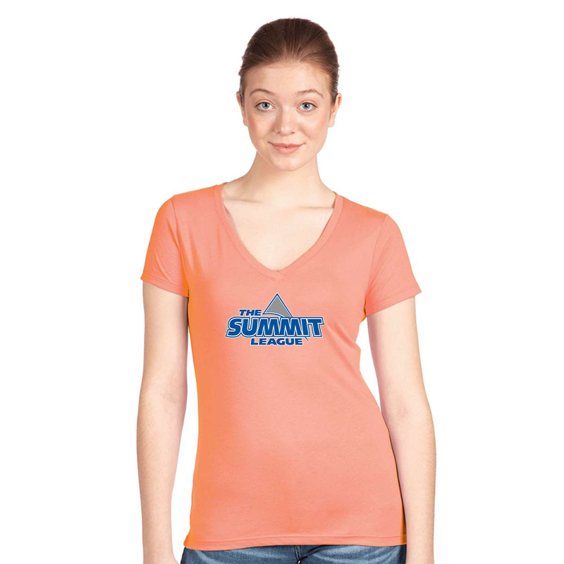 Women's The Summit League  Next Level V-Neck T-Shirt