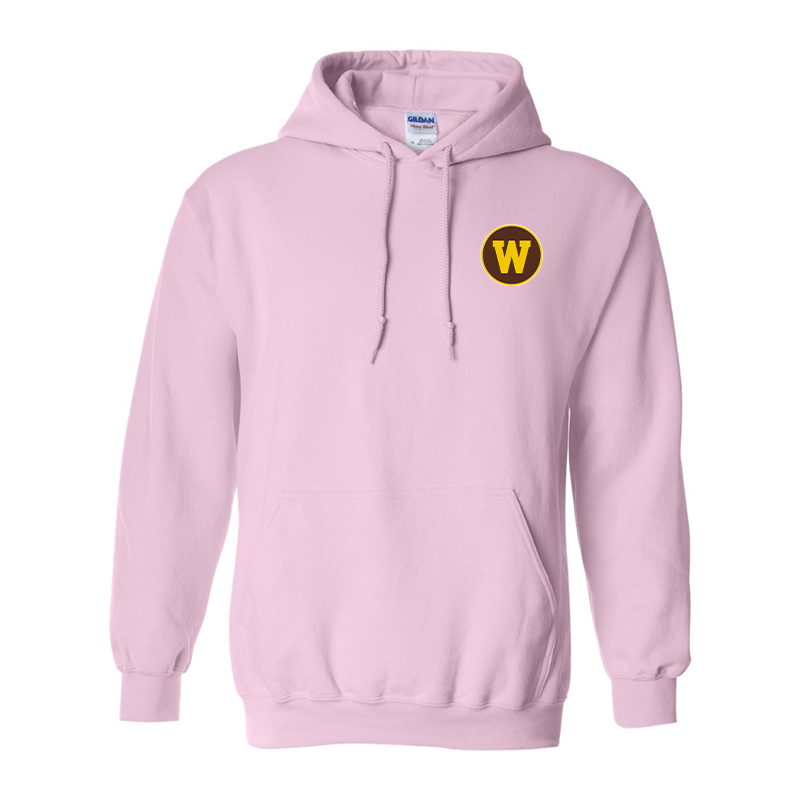 Men's Western Michigan Broncos Gildan  Heavy Blend Hooded Sweatshirt