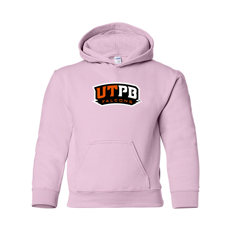 Youth UTPB Falcons Gildan Heavy Blend  Hooded Sweatshirt
