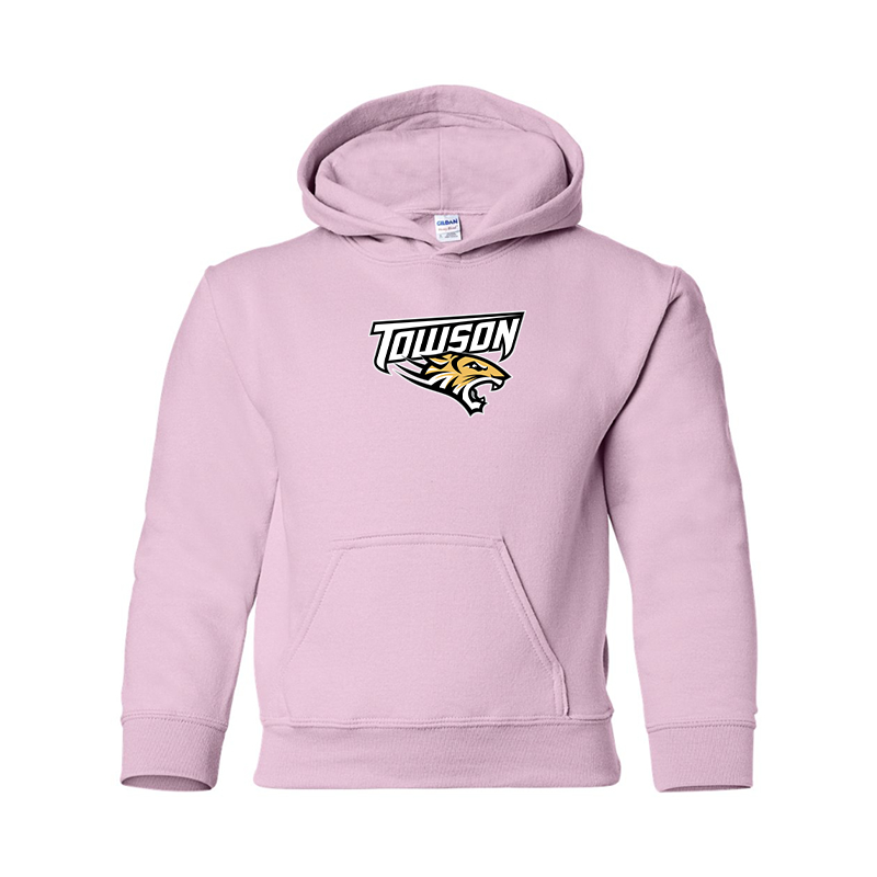 Youth Towson Tigers Gildan Heavy Blend  Hooded Sweatshirt