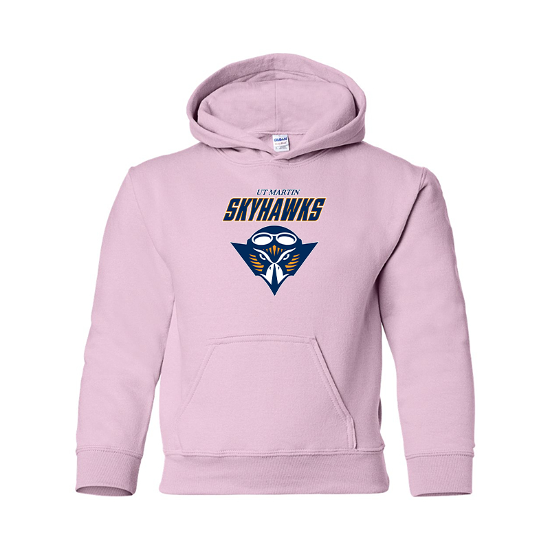 Youth Tennessee Martin Skyhawks Gildan Heavy Blend  Hooded Sweatshirt