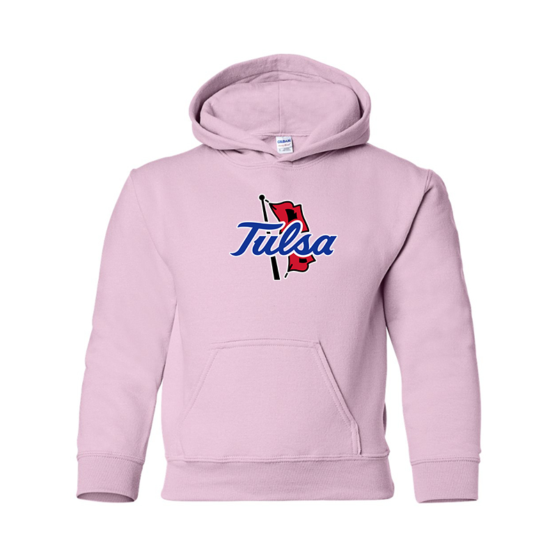 Youth Tulsa Golden Hurricane Gildan Heavy Blend  Hooded Sweatshirt