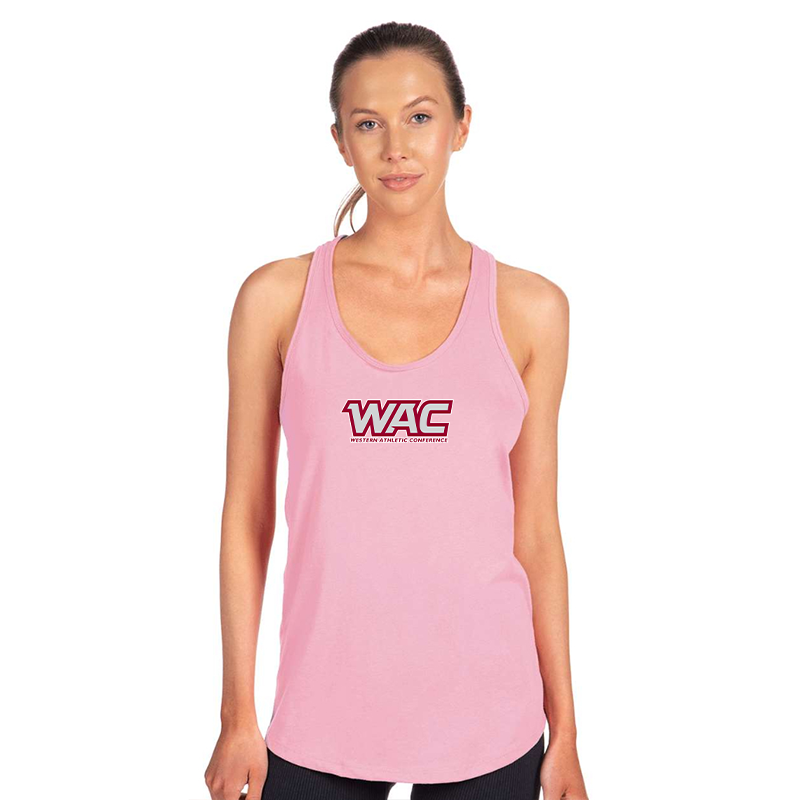Women's Western Athletic Conference  Next Level Ideal Racerback Tank