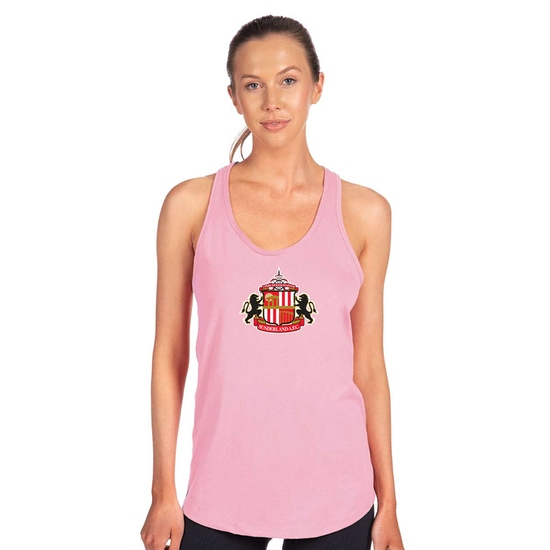 Women's Sunderland AFC Soccer Next Level Ideal Racerback Tank