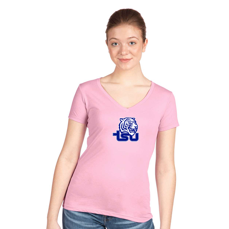 Women's Tennessee State Tigers  Next Level V-Neck T-Shirt
