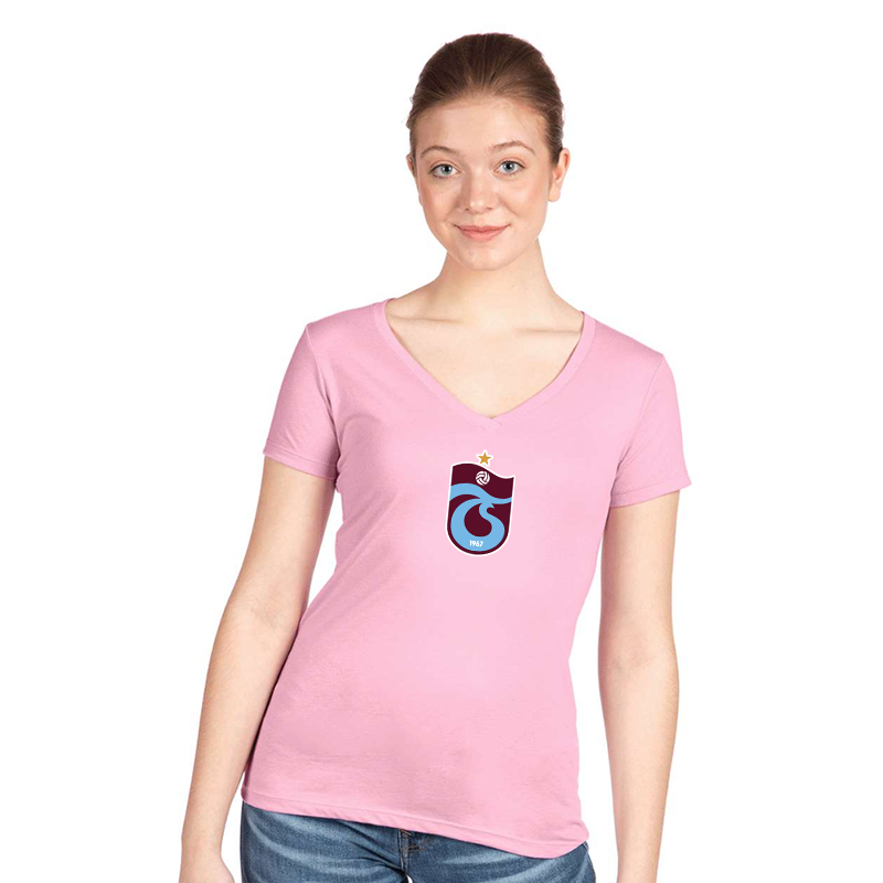 Women's Trabzonspor Soccer  Next Level V-Neck T-Shirt
