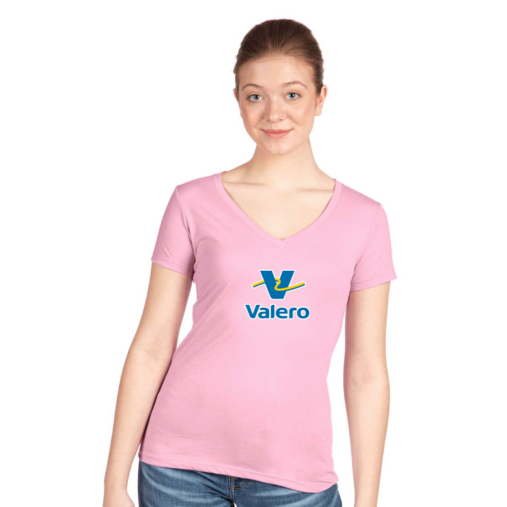Women's Valero Gas Station Next Level V-Neck T-Shirt