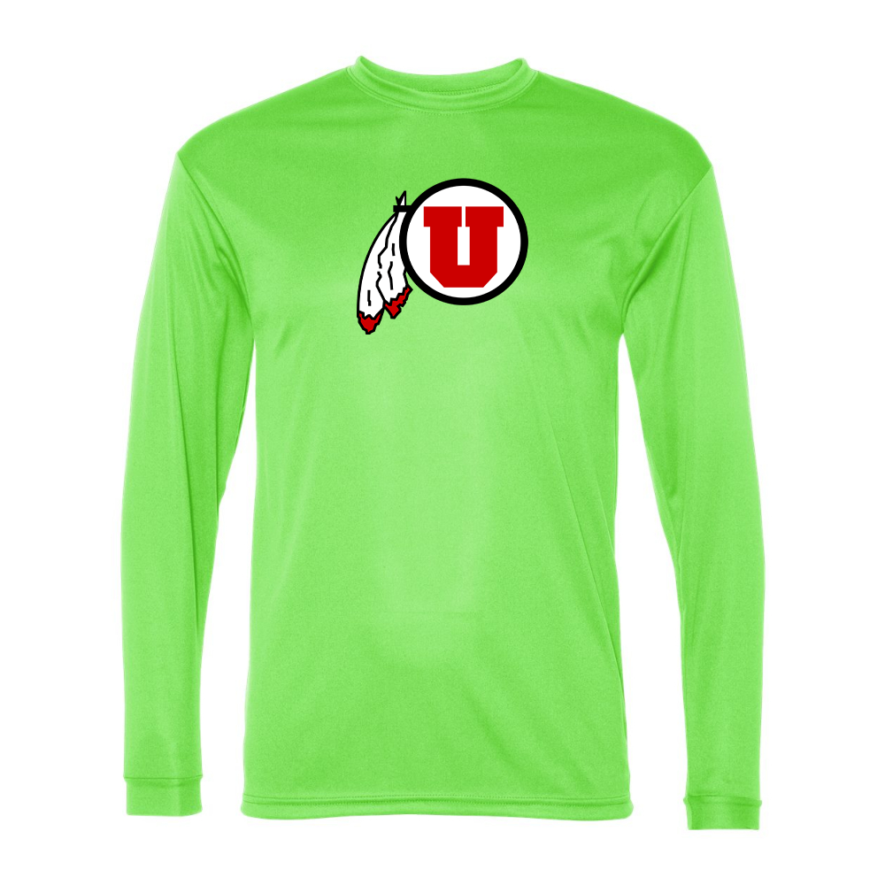 Men's Utah Utes Performance Long Sleeve T-Shirt