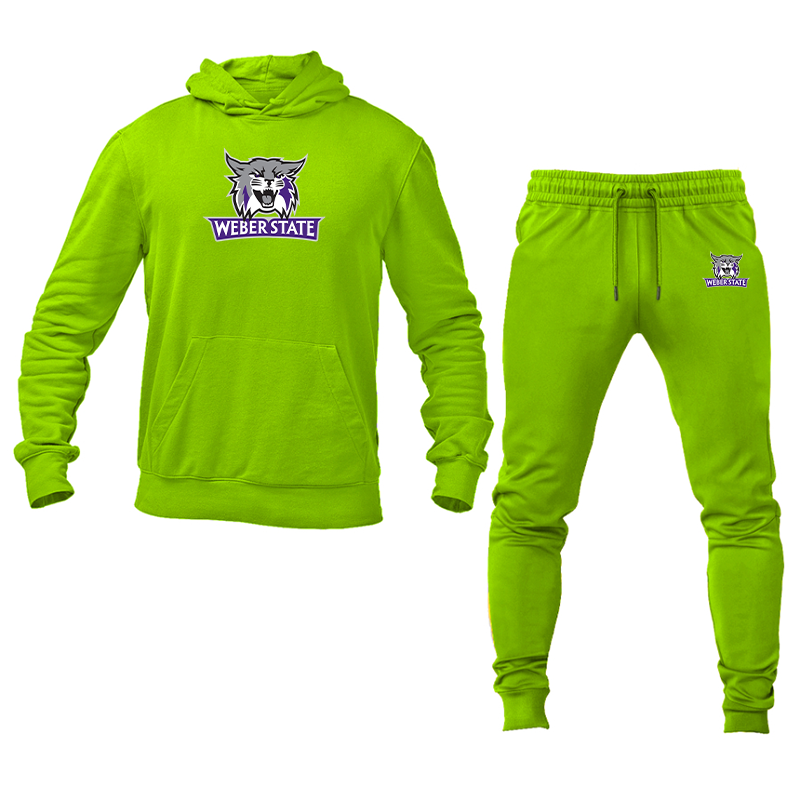 Men's Weber State Wildcats Hoodie Joggers Set