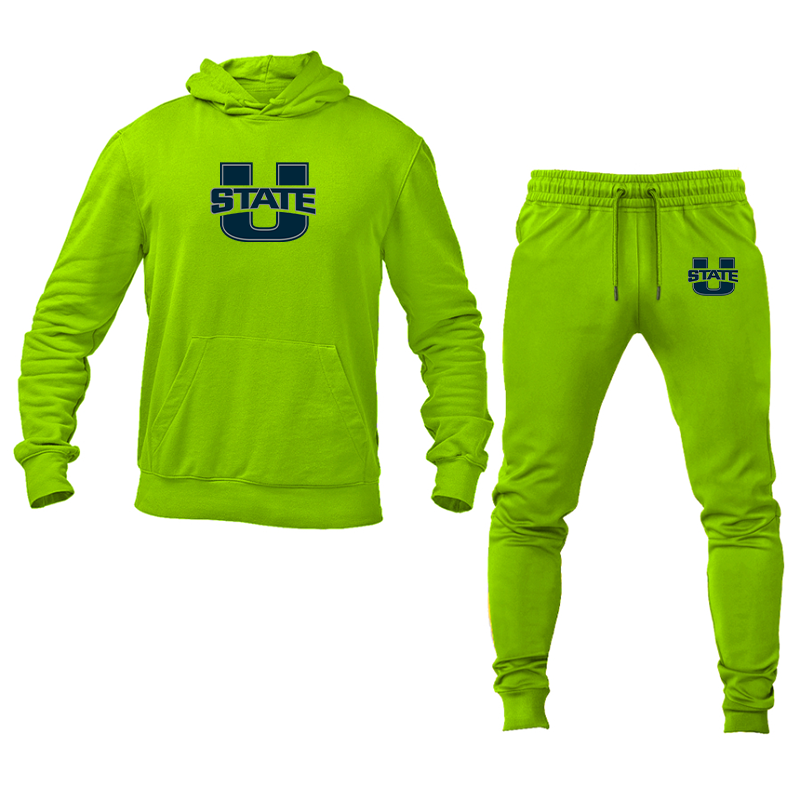 Men's Utah State Aggies Hoodie Joggers Set