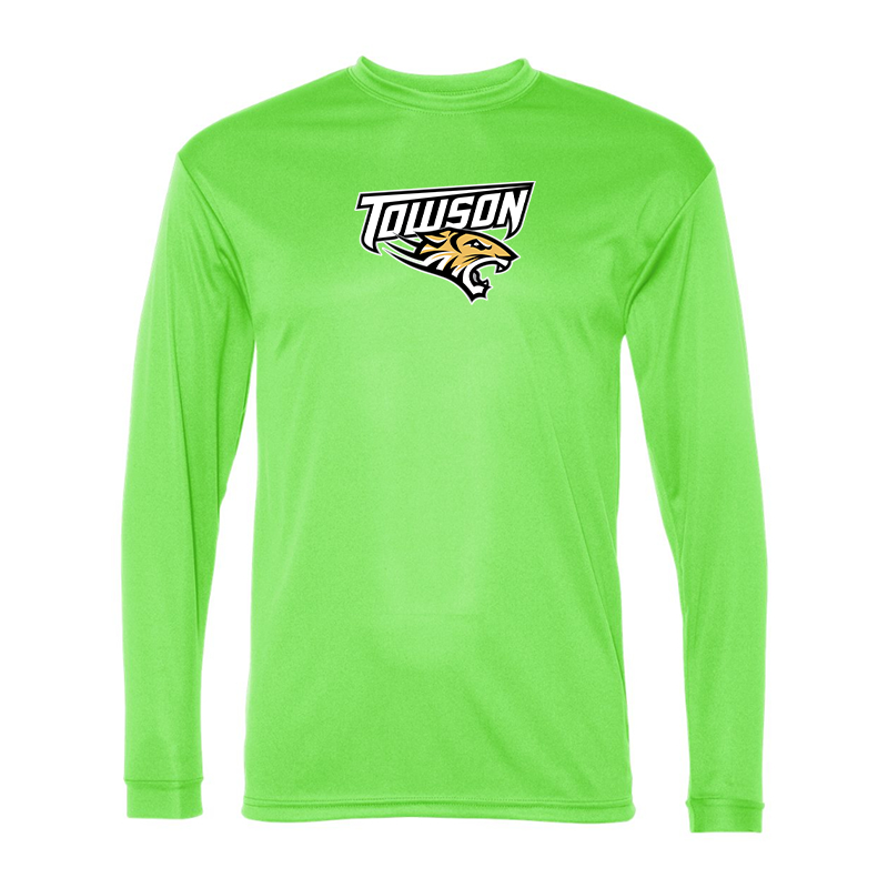 Men's Towson Tigers Performance Long Sleeve T-Shirt
