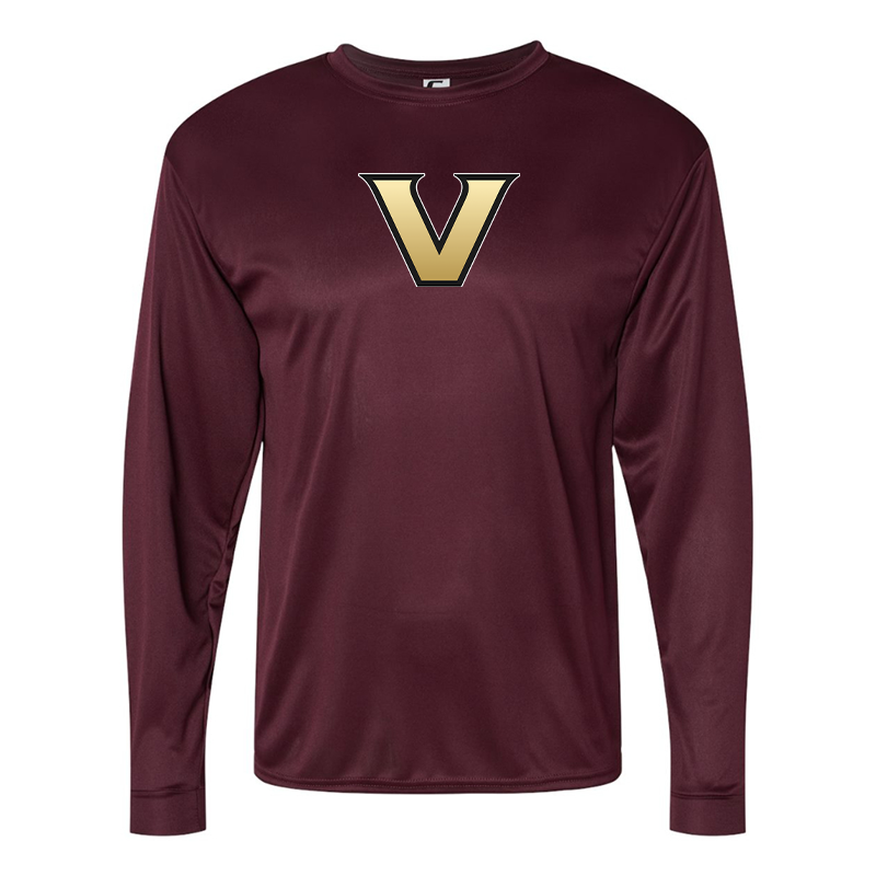 Men's Vanderbilt Commodores Performance Long Sleeve T-Shirt