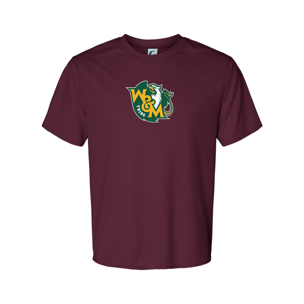 Men's William and Mary Tribe Polyester T-Shirt