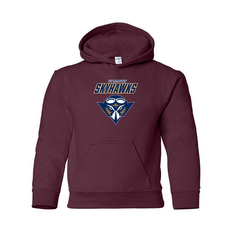Youth Tennessee Martin Skyhawks Gildan Heavy Blend  Hooded Sweatshirt