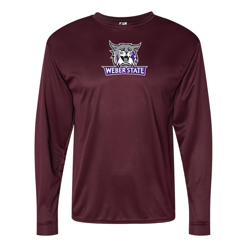 Men's Weber State Wildcats  Performance Long Sleeve T-Shirt
