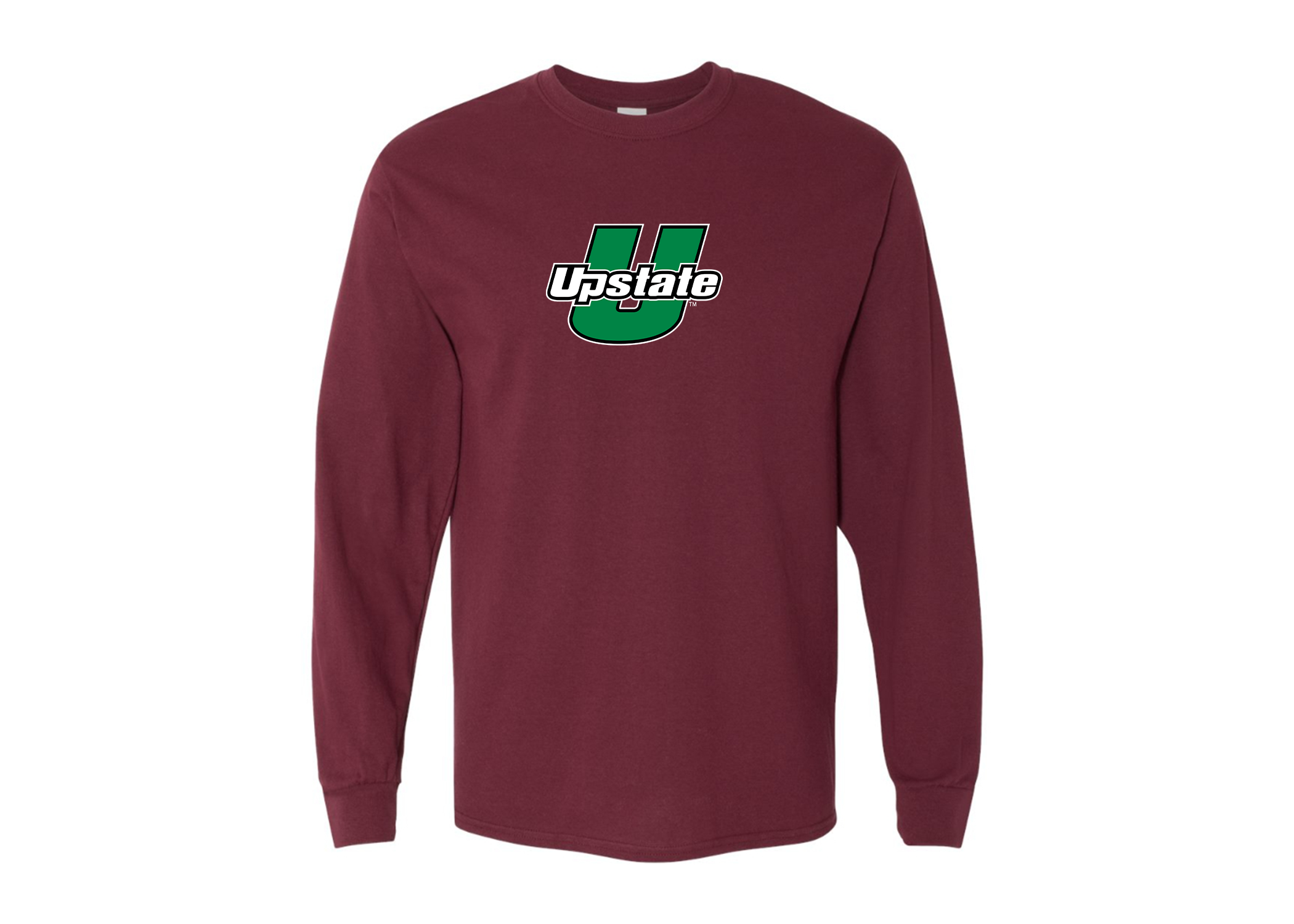 Men's USC Upstate Spartans Gildan Heavy Cotton Long Sleeve T-Shirt