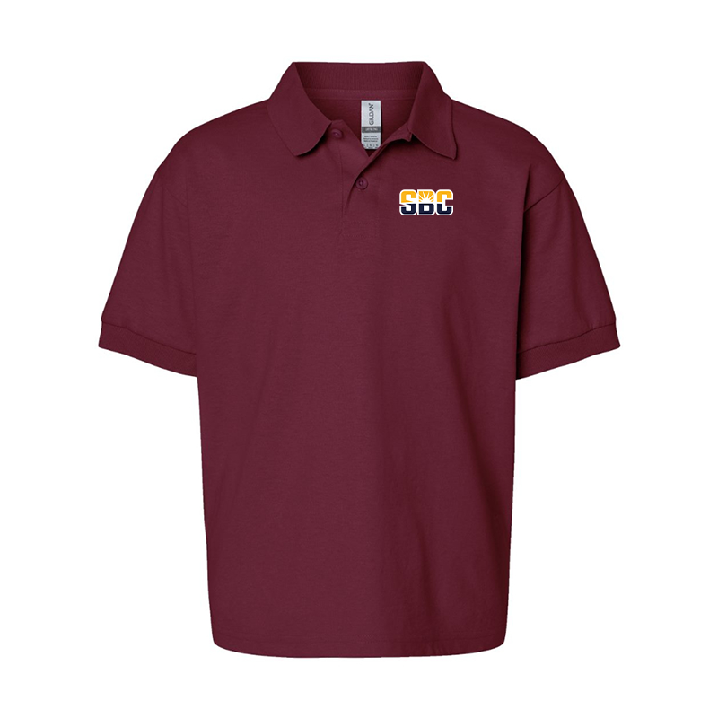 Youth Sun Belt Conference  Gildan Dry Blend Jersey Polo