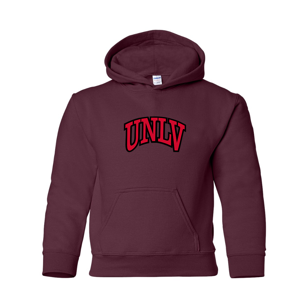 Youth UNLV Rebels Gildan Heavy Blend  Hooded Sweatshirt