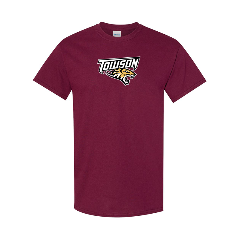Men's Towson Tigers Gildan Heavy Cotton T-Shirt