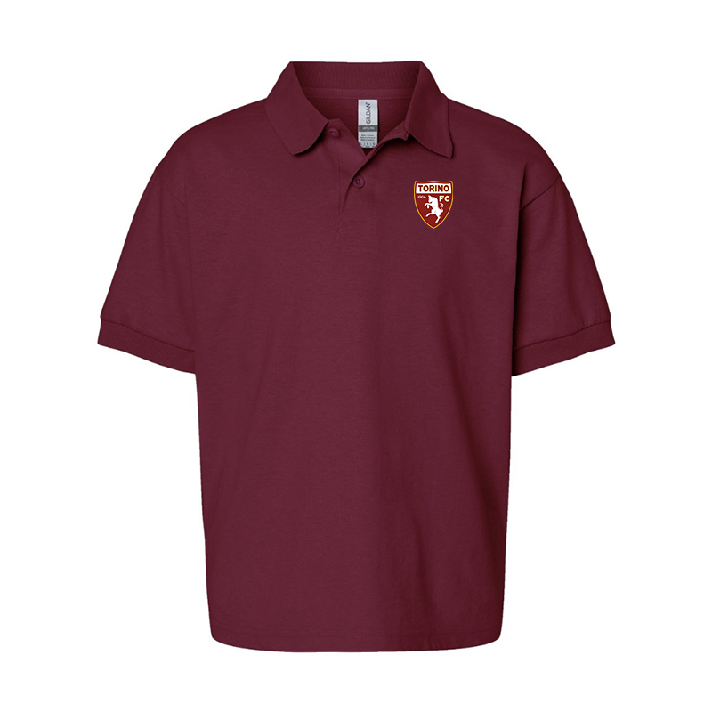 Youth Torino Soccer Gildan Dry Blend Jersey Polo