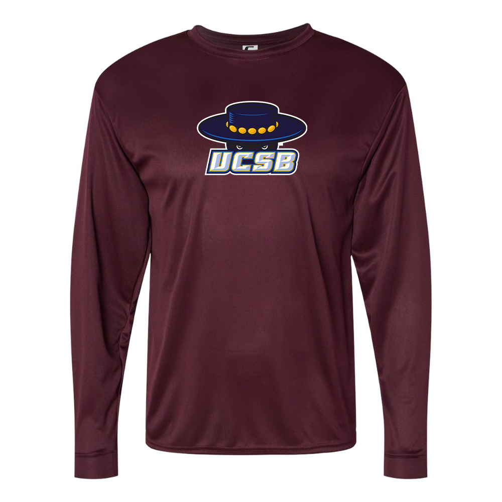 Men's UCSB Gauchos Performance Long Sleeve T-Shirt