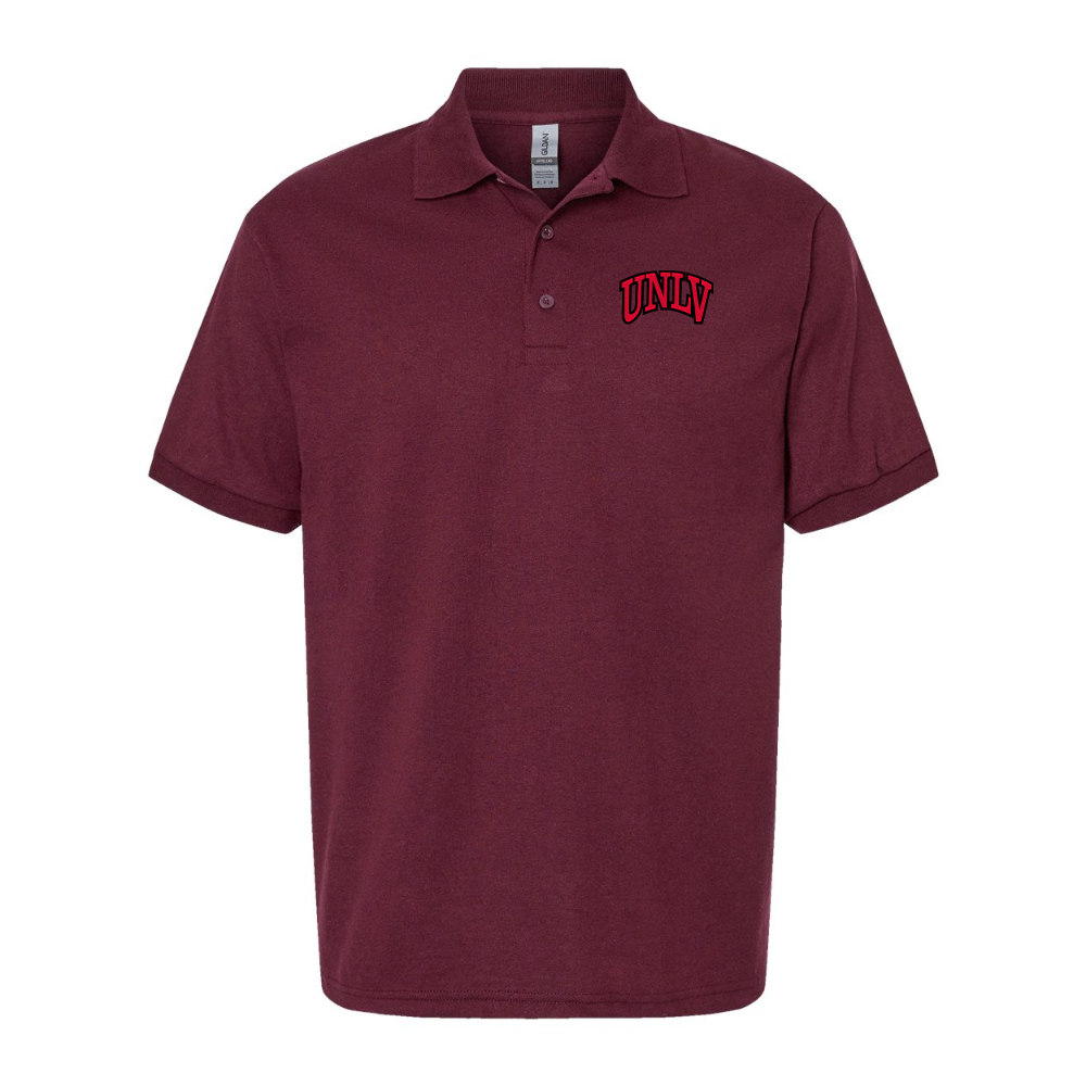 Men's UNLV Rebels Gildan Dry Blend Jersey Polo