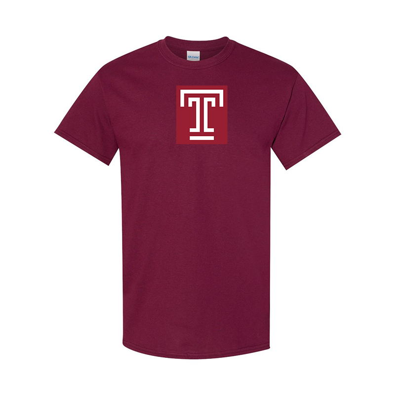 Men's Temple Owls Gildan Heavy Cotton T-Shirt