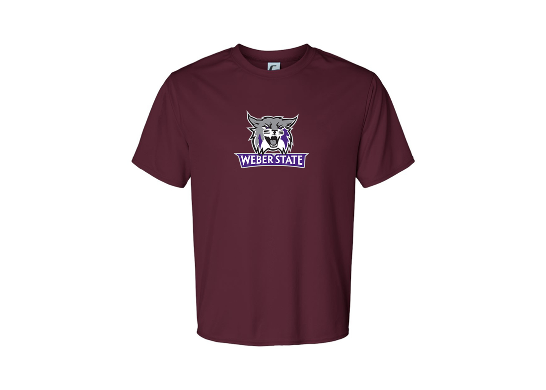 Men's Weber State Wildcats Polyester T-Shirt