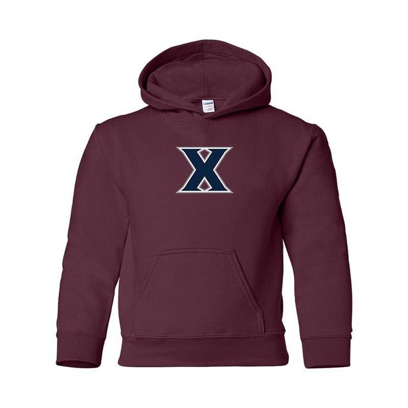 Youth Xavier Musketeers Gildan Heavy Blend  Hooded Sweatshirt