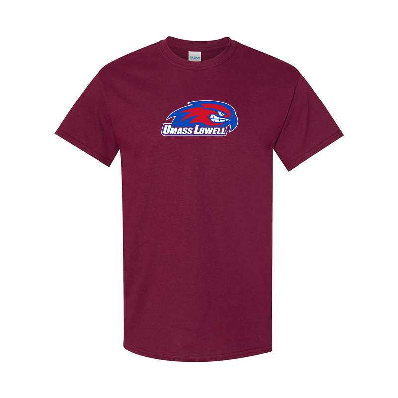 Men's  UMass Lowell River Hawks Gildan Heavy Cotton T-Shirt