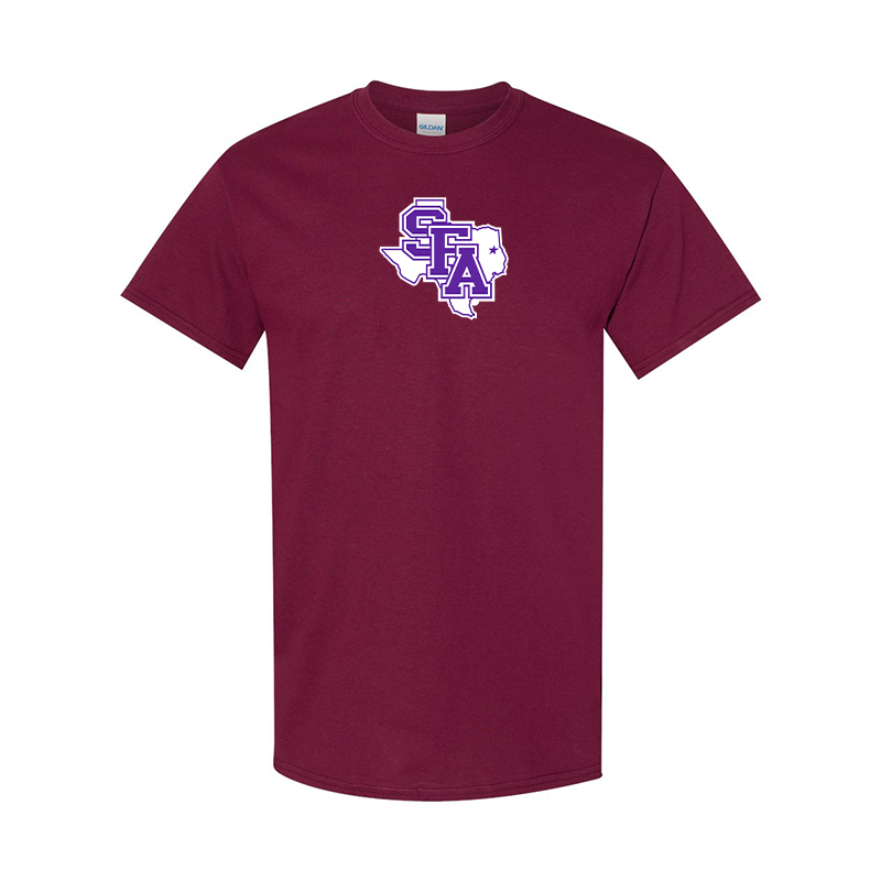Men's Stephen F. Austin Lumberjacks  Gildan Heavy Cotton T-Shirt