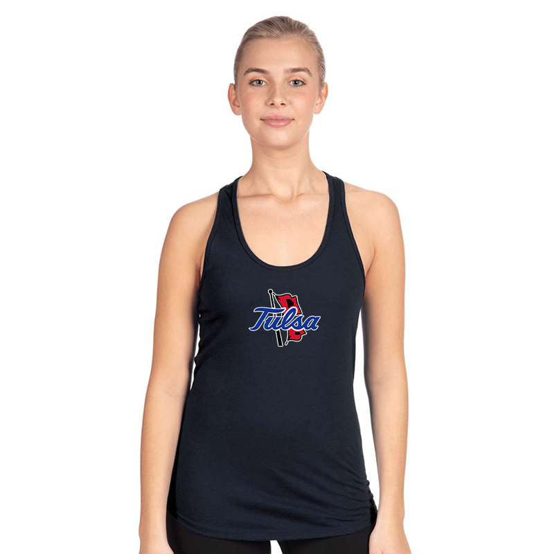 Women's Tulsa Golden Hurricane Next Level Ideal Racerback Tank