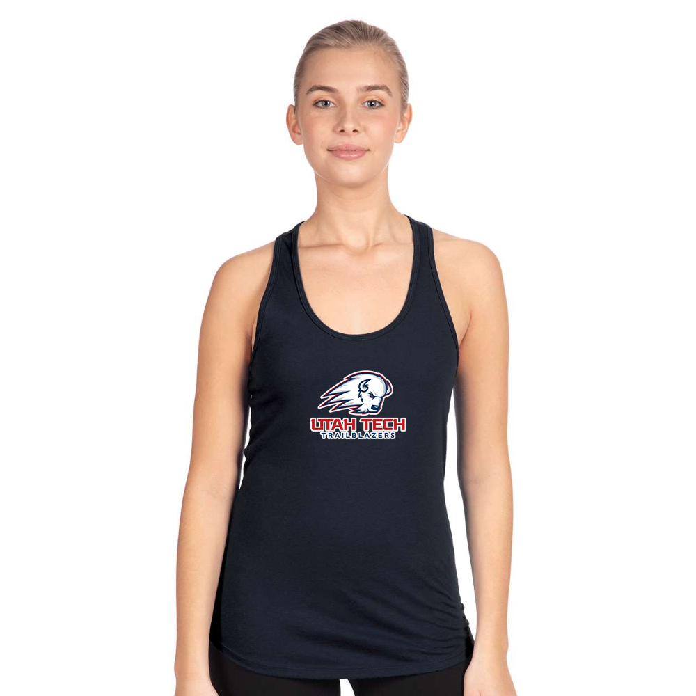 Women's Utah Tech Trailblazers Next Level Ideal Racerback Tank