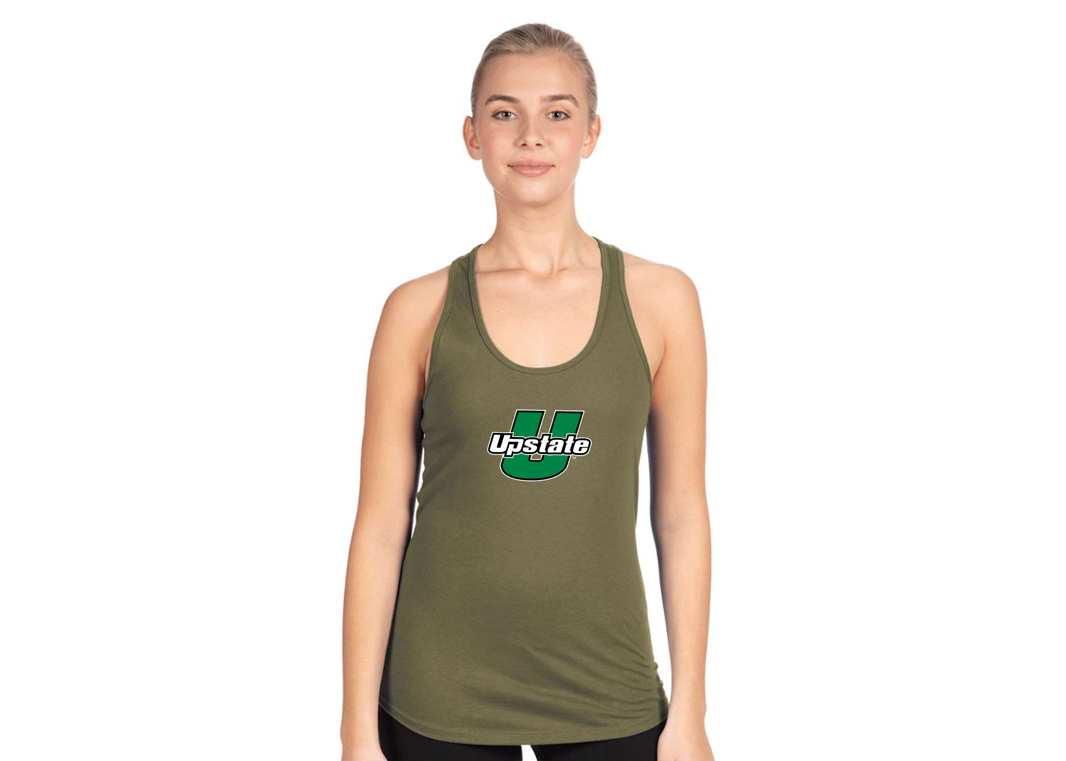 Women's USC Upstate Spartans Next Level Ideal Racerback Tank