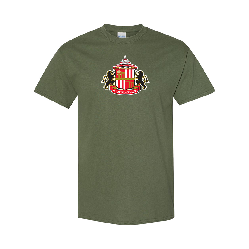 Men's  Sunderland AFC Soccer  Gildan Heavy Cotton T-Shirt