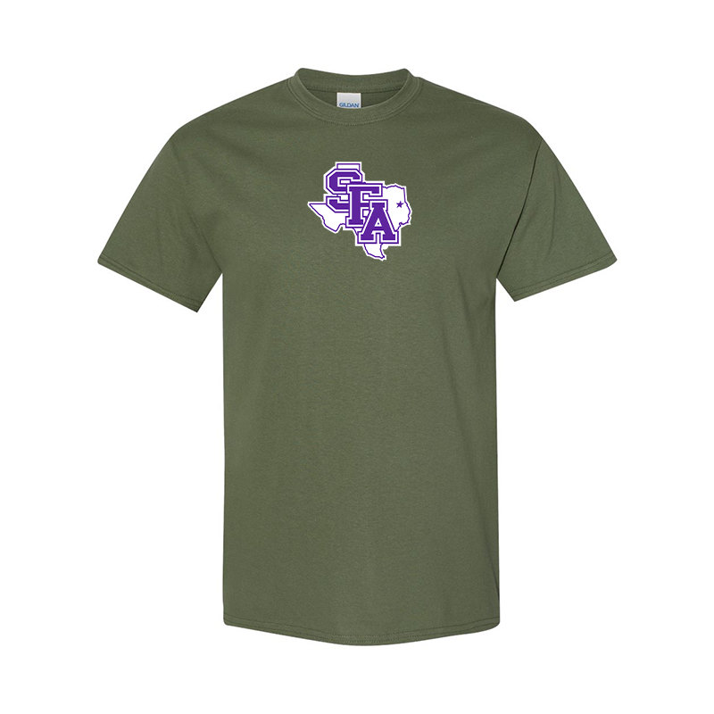 Men's Stephen F. Austin Lumberjacks  Gildan Heavy Cotton T-Shirt