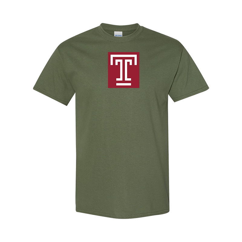 Men's Temple Owls Gildan Heavy Cotton T-Shirt