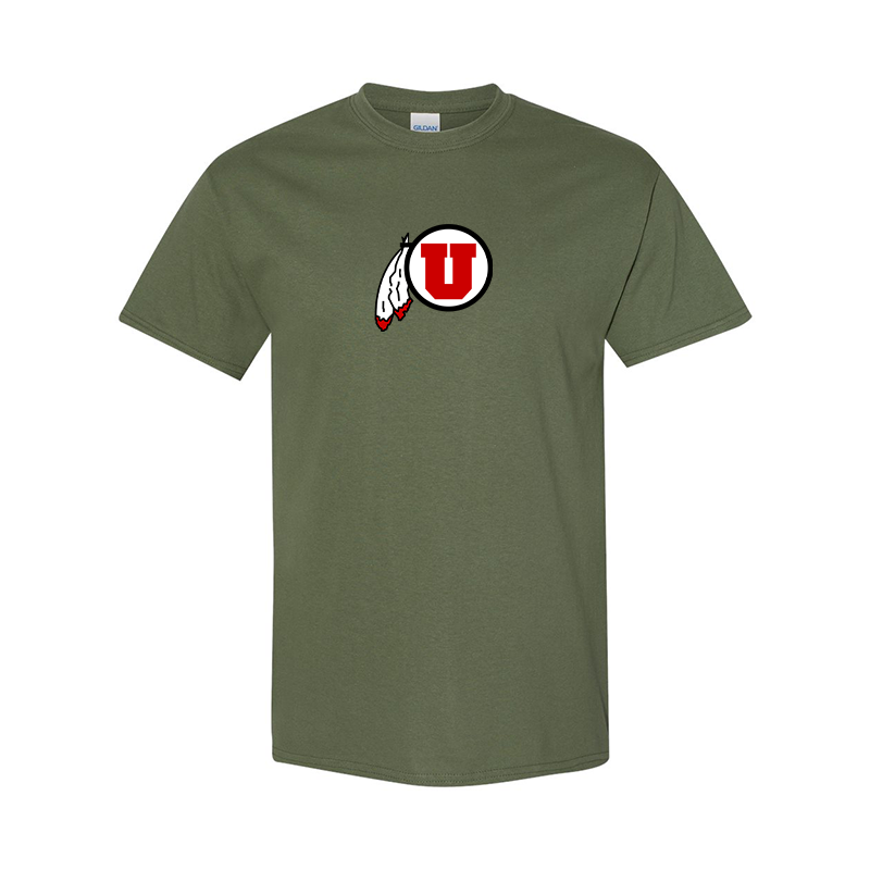 Men's  Utah Utes Gildan Heavy Cotton T-Shirt